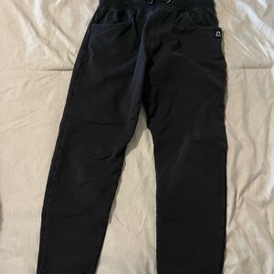 Boy's Black Jogger Pants